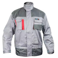 Jachetă de protecţie mărime M/50 gri, Comfort line, greutate 190g/m2