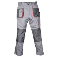 Pantaloni de protecţie mărime S/48, gri, Comfort line, greutate 190g/m2 Pantaloni de protecţie mărime S/48, gri, Comfort line, greutate 190g/m2