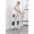 Salopetă de protecţie mărime S/48, alb, greutate 190g/m2 [2]