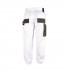 Pantaloni de protecţie mărime L/52, alb, greutate 190g/m2 [2]