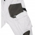 Pantaloni de protecţie mărime M/50, alb, greutate 190g/m2 [6]