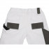 Pantaloni de protecţie mărime S/48, alb, greutate 190g/m2 [4]