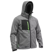 Jacheta softshell cu glugă, marime: S, 96% poliester+4%elastan Jacheta softshell cu glugă, marime: S, 96% poliester+4%elastan