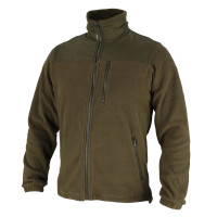 Bluză polar cu insertii 280g/m2,mărime.M,culoare verde-army Bluză polar cu insertii 280g/m2,mărime.M,culoare verde-army