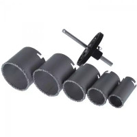 Set carote carbura 33,43,53,67,73 mm Set carote carbura 33,43,53,67,73 mm