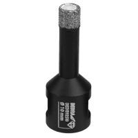 Carotă diamantă Vacuum brazed M14, 10mm Carotă diamantă Vacuum brazed M14, 10mm