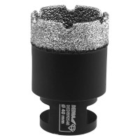 Carotă diamantă Vacuum brazed M14, 40mm Carotă diamantă Vacuum brazed M14, 40mm