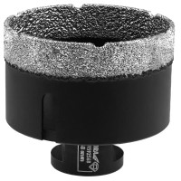 Carotă diamantă Vacuum brazed M14, 68mm Carotă diamantă Vacuum brazed M14, 68mm
