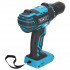 Masină de găurit 18V SAS+ALL,13mm obr./min. 0-500/0-1800 max 45Nm [9]