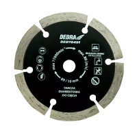 Disc diamantat 89x10x1.2x1.8x7x6T pentru DED7049 Disc diamantat 89x10x1.2x1.8x7x6T pentru DED7049