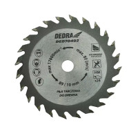 Fierăstrău circular 89x10Hx1,1x1,8x24T pentru DED7049 Fierăstrău circular 89x10Hx1,1x1,8x24T pentru DED7049
