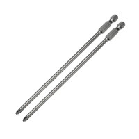 Biți rotunde de șurubelniță Phillips PH2x155mm, blister de 2 buc. #DED7158 Biți rotunde de șurubelniță Phillips PH2x155mm, blister de 2 buc. #DED7158