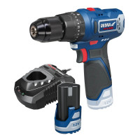 Set 12V DED7331 masină de găurit-însurubat+DED7302 încărcător+DED7320 2,0Ah Set 12V DED7331 masină de găurit-însurubat+DED7302 încărcător+DED7320 2,0Ah