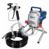 Unitate de vopsit hidrodinamică 950W, 2L/min, furtun 15m, pistol de vopsit 517 [4]