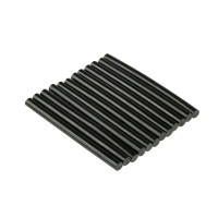 Bagheta silicon universala, Negru 11x200mm 6buc. Bagheta silicon universala, Negru 11x200mm 6buc.