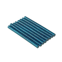 Bagheta silicon universala, sclipici albastru 7-8x100mm 8buc. Bagheta silicon universala, sclipici albastru 7-8x100mm 8buc.