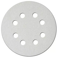 Discuri abrazive albe 180mm, gradatie 120, prindere arici,5 buc
