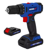 Masină de găurit cu acumulator18V, 2x1,5Ah, 1h, 0-400/0-1350rpm Masină de găurit cu acumulator18V, 2x1,5Ah, 1h, 0-400/0-1350rpm