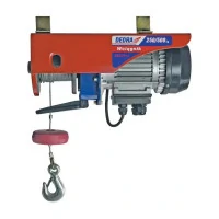 Palan electric cu cablu 550W, 125kg/cablu 12m sau 250kg/cablu 6m Palan electric cu cablu 550W, 125kg/cablu 12m sau 250kg/cablu 6m