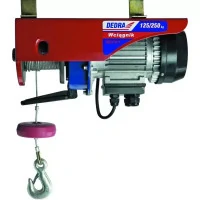 Palan electric cu cablu 1000W, 250kg/cablu 12m sau 500kg/cablu 6m Palan electric cu cablu 1000W, 250kg/cablu 12m sau 500kg/cablu 6m