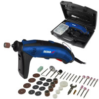 Mini polizor 170W - set cu accesorii 44 buc, geantă Mini polizor 170W - set cu accesorii 44 buc, geantă