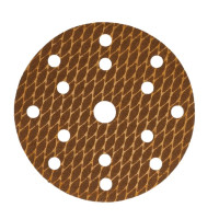 Hârtie abrazivă rotundă, Anti-clogg, 150mm, #60, velcro, set 5buc