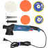 Polizor rotativ excentric 900W, tampoane 125/150mm, 1500-4500min-1 [10]
