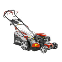Cositoare pe benzină 2900W cu acționare, pornire electrică, motor Loncin