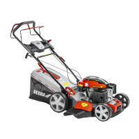 Masină de tuns iarbă alimentată cu benzină cu actionare, 196cc Loncin,51cm Masină de tuns iarbă alimentată cu benzină cu actionare, 196cc Loncin,51cm