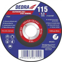 Disc de slefuit otel cu centru depresat 125x6,0x22,2 Disc de slefuit otel cu centru depresat 125x6,0x22,2