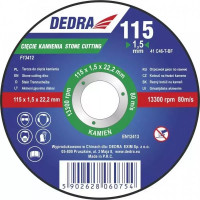 Disc de taiere pentru piatra 115x1,5x22,2 Disc de taiere pentru piatra 115x1,5x22,2