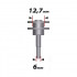 Bolt pentru masina de gaurit 6mm, diametru gaurii 12.7mm [2]