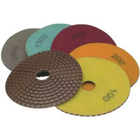 Disc Diamantat de lustruit flexibil gr.0800 dia 125mm Disc Diamantat de lustruit flexibil gr.0800 dia 125mm