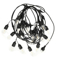 Ghirlandă de grădină 10m, 20 becuri LED, 220V