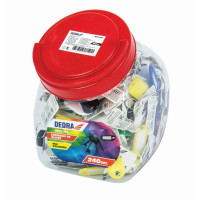 Suport etichete pentru chei borcan 240buc, mix culori Suport etichete pentru chei borcan 240buc, mix culori