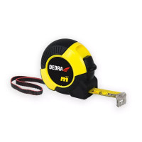 Ruletă de măsurat 5m/19mm, carcasă din cauciuc, bandă din nailon,bandă de apucare Ruletă de măsurat 5m/19mm, carcasă din cauciuc, bandă din nailon,bandă de apucare
