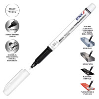 Marker industrial alb 1mm, 1buc Marker industrial alb 1mm, 1buc