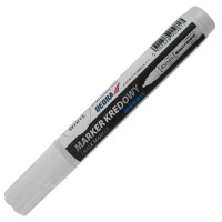 Marker cu cretă albă, 12 buc. în tub Marker cu cretă albă, 12 buc. în tub