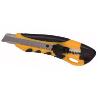 Cutter 18mm maner cauciuc XL galben Cutter 18mm maner cauciuc XL galben