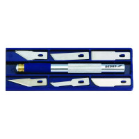 Cutter pentru taieri de precizie 12 lame 9mm Cutter pentru taieri de precizie 12 lame 9mm