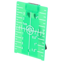 Placă tintă pentru dispozitive laser, verde