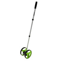 Roată de măsură, valoare de măsurare maximă: 9999,9m, două roti cu un diametru de 159mm Roată de măsură, valoare de măsurare maximă: 9999,9m, două roti cu un diametru de 159mm