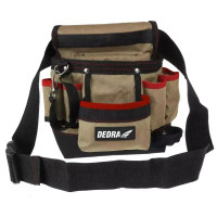 Curea pentru scule cu toc 8 buzunare, 20x10x30cm Curea pentru scule cu toc 8 buzunare, 20x10x30cm