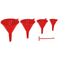 Set de pâlnii 4 bucăti 50,80,100,120mm, PP