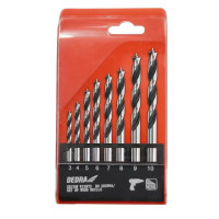Set burghiu pentru lemn 8 buc.: 3,4,5,6,7,8,9,10mm Set burghiu pentru lemn 8 buc.: 3,4,5,6,7,8,9,10mm