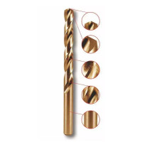 Burghie cobalt pentru metal 3,2x65mm, HSS, DIN338, 1buc Burghie cobalt pentru metal 3,2x65mm, HSS, DIN338, 1buc