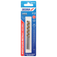 Burghie  pentru metal 2buc, HSS, DIN338, 5,5x93mm