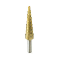 Burghiu treptat 4-12mm, HSS, TiN Burghiu treptat 4-12mm, HSS, TiN