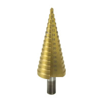 Burghiu treptat 4-30mm, HSS, TiN Burghiu treptat 4-30mm, HSS, TiN