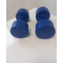 Set gantere aerobic vinil 4 kg, SVELTUS, albastru inchis [6]